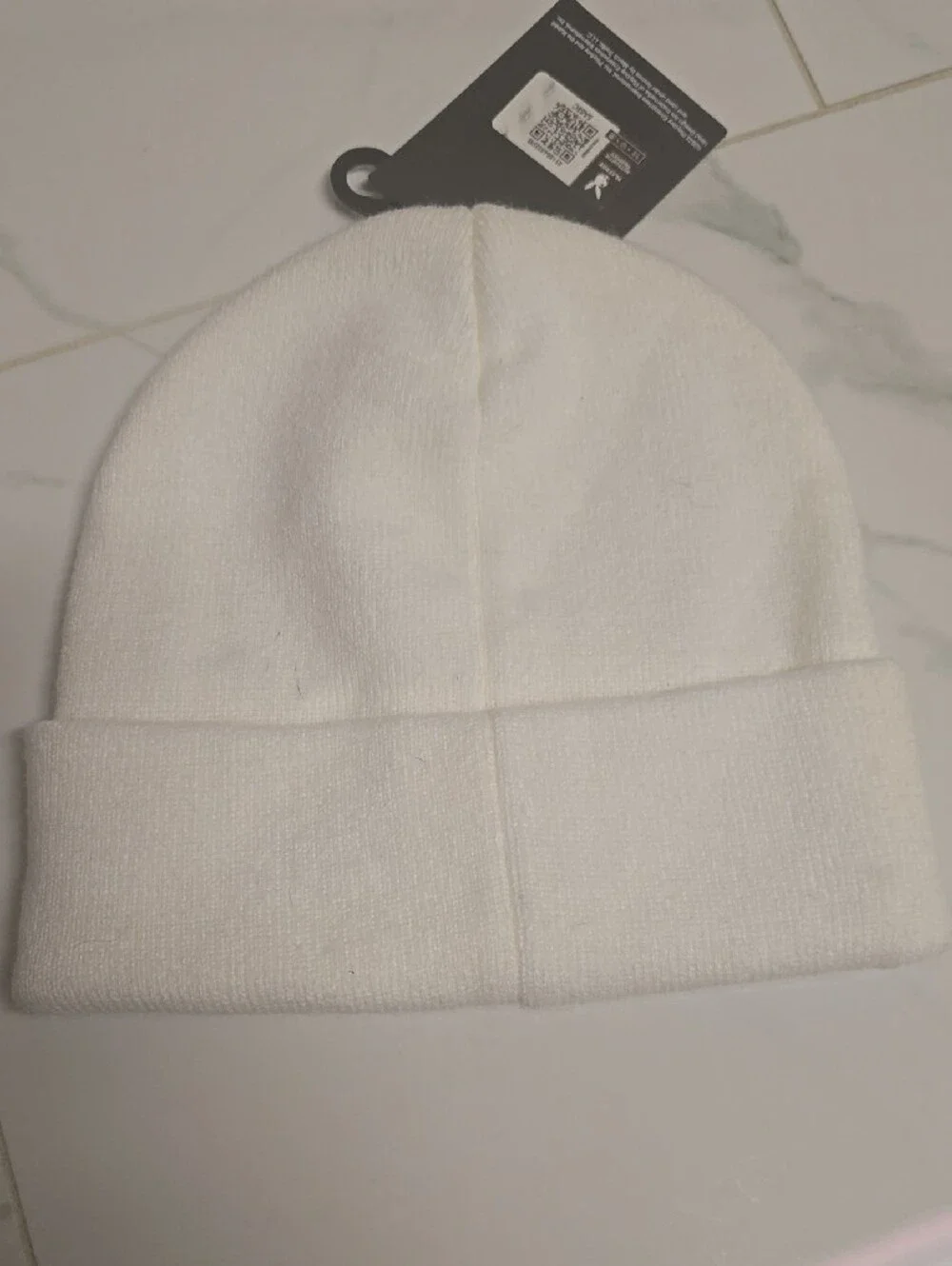 PLAYBOY White Beanie with Pink Bunny Embroidery